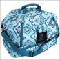 20X13X13 CLASSIC EQUINE WEEKEND DUFFEL ZIPPER TRAVEL BAG STRONG HANDLE DIAMONDS