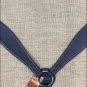 HILASON WESTERN LEATHER HORSE BREAST COLLAR - BLACK