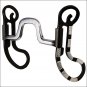 METALAB SANTA FE SQUARE PORT ARGENTINE HORSE BIT COPPER INLAY
