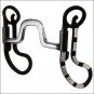 METALAB SANTA FE SQUARE PORT ARGENTINE HORSE BIT COPPER INLAY