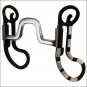 METALAB SANTA FE SQUARE PORT ARGENTINE HORSE BIT COPPER INLAY