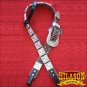 HILASON WESTERN LEATHER BELT STYLE ONE EAR HORSE HEADSTALL BLING GOLD CONCHO