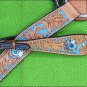HILASON WESTERN LEATHER HORSE HEADSTALL BREAST COLLAR TAN TURQUOISE CONCHO