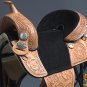 CTW101BZ-F HILASON CLASSIC CHILD TREELESS WESTERN BARREL RACING TRAIL SADDLE 13"
