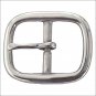 NEW HILASON 1.5 INCH  DC CENTER BAR BUCKLE NICKLE PLATED