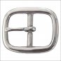 NEW HILASON 1.5 INCH  DC CENTER BAR BUCKLE NICKLE PLATED