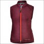 NOBLE OUTFITTERS LADIES ROLLBACK REVERSIBLE POLYESTER ZIPPER VEST