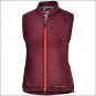 NOBLE OUTFITTERS LADIES ROLLBACK REVERSIBLE POLYESTER ZIPPER VEST