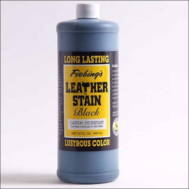 FIEBING'S NON FLAMMABLE LEATHER STAIN ALL LUSTROUS SHINY COLORS 4 OZ/ 32OZ