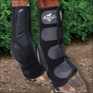 MEDIUM FRONT PROFESSIONAL CHOICE VENTECH SMB SKID HORSE BOOT COMBO 4 PACK BLACK