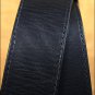 32" JUSTIN BLACK BENT RAIL BOMBER WESTERN LEATHER MEN'S BELT