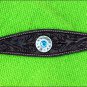 HILASON WESTERN LEATHER HORSE BREAST COLLAR BROWN TURQUOISE BLING CONCHO