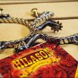 HILASON SS LADIES TWISTED WIRE BAND ROPING SPURS BRASS BUTTONS ROWEL