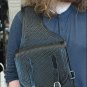 BG106BKSHL-F HILASON WESTERN LEATHER SADDLE SHOULDER BAG