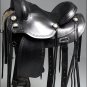 TO102BK-F HILASON TREELESS WESTERN LEATHER TRAIL PLEASURE HORSE RIDING SADDLE 15