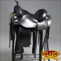 TO102BK-F HILASON TREELESS WESTERN LEATHER TRAIL PLEASURE HORSE RIDING SADDLE 15