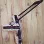 HILASON THICK FLEECE / PADDED GENUINE LEATHER GUIDE DOG HARNESS WITH HANDLE