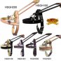 HILASON THICK FLEECE / PADDED GENUINE LEATHER GUIDE DOG HARNESS WITH HANDLE