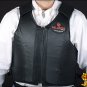 PV100-F HILASON LEATHER BAREBACK PRO RODEO BULL RIDING PROTECTIVE VEST XXLARGE