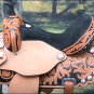 AP569BK 17" HILASON WESTERN FLEX TREE BARREL RACING TRAIL RIDING HORSE SADDLE