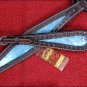HILASON WESTERN LEATHER HORSE HEADSTALL BREAST COLLAR BROWN METALLIC TURQUOISE
