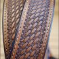 36" HILASON HAND MADE BUFFALO HIDE LEATHER HEAVY DUTY STICHED GUN HOLSTER BELT