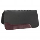 TOUGH 1 PERFORMER'S 1ST CHOICE NEOPRENE CONTOUR LEATHER WESTERN SADDLE PAD