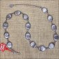C50151 LARGE TONY LAMA NICOLE CONCHO CHAIN LINK WOMEN'S BELT