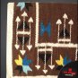 MADEINUSA 341-F HILASON WESTERN WOOL SHOCK BUSTER SADDLE BLANKET PAD BROWN