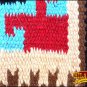 MADE N USA F160 HILASON WESTERN WOOL SHOCK BUSTER SADDLE BLANKET PAD BEIGE BLACK