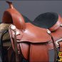 TO108-F HILASON TREELESS WESTERN LEATHER TRAIL PLEASURE HORSE RIDING SADDLE 18"