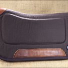 HILASON BROWN HEAVY DUTY SERIES TOUGH TACKY TACK PRESSED FELT BASE SADDLE PAD
