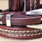 36 inch TONY LAMA WESTERN BROWN LEATHER DON DIEGO RANGER BELT