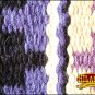 FE368-F HILASON WESTERN NEW ZEALAND WOOL HORSE SADDLE BLANKET BLACK BLUE