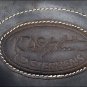KDSTEPHENS TRAVEL LUGGAGE GYM DUFFLE LEATHER BAG COFFEE BROWN