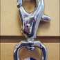 HORSE TACK BRAIDED POLY LEAD ROPE W/NPMI BUFFALO SNAP 5/8 X 10 RED WHITE BLUE