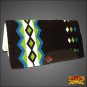MADE IN USA FE330 HILASON WESTERN WOOL FELT SADDLE BLANKET PAD GREEN BLACK WHITE
