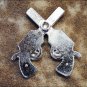 SET OF 4 CRYSTAL RHINESTONE BLING CONCHOS CROSS PISTOL SADDLE HEADSTALL COWGIRL