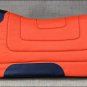 ORANGE HILASON HORSE SQUARE SADDLEBACK CONTOURED CUT SADDLE PAD W/ FELT BOTTOM
