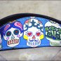 WESTERN LEATHER HORSE BRIDLE HEADSTALL BREAST COLLAR FUN PRINT BLACK