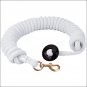 3/4X25ft WEAVER COTTON LUNGE LINE HORSE RUBBER STOPPER BRASS SNAP