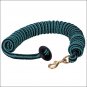 3/4X25ft WEAVER COTTON LUNGE LINE HORSE RUBBER STOPPER BRASS SNAP