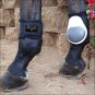 PROFESSIONAL CHOICE PRO PERFORMANCE FETLOCK DURABLE HORSE LEG BOOTS PAIR WHITE