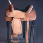 BH131-F HILASON WESTERN LEATHER BARREL RACING TRAIL PLEASURE RIDING SADDLE 15"