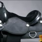 TT112-F HILASON WESTERN CORDURA FLEX-TREE TRAIL PLEASURE RIDING SADDLE BLACK 16"