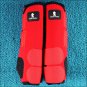 SMALL RED CLASSIC EQUINE LEGACY SYSTEM HORSE FRONT SPORT BOOT PAIR