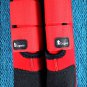 SMALL RED CLASSIC EQUINE LEGACY SYSTEM HORSE FRONT SPORT BOOT PAIR