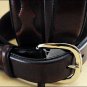 34in. SILVER CREEK JACK OF DIAMONDS WESTERN LEATHER MEN BELT RED