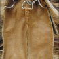 NATURAL GLANOR RUSTIC VINTAGE LEATHER BRIEFCASE BACKPACK LAPTOP BAG MED LRG & XL
