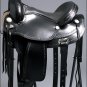 TT102BK-F HILASON WESTERN FLEX TREE ENDURANCE TRAIL RIDING HORSE SADDLE 16"